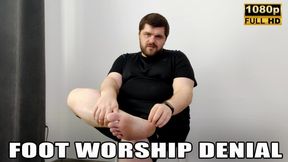 KingMarti: Foot Worship Denial With JOI - Full HD 1080p