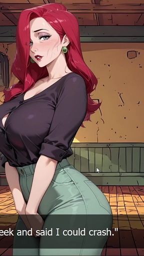 Ai Jessica Redhead Visual Novel Original