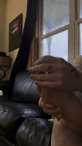 Foot massage Pt 2. Left foot
