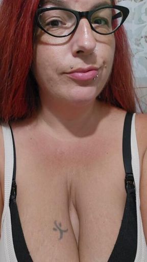 Cumming all over your dick then begging for your cum