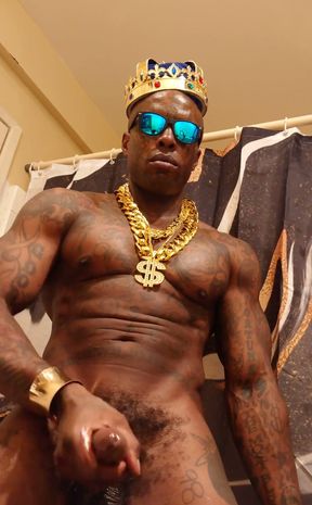 Tall Dark Chocolate Muscles Tattoos Hairy BBC Hallelujah Johnson Masturbation