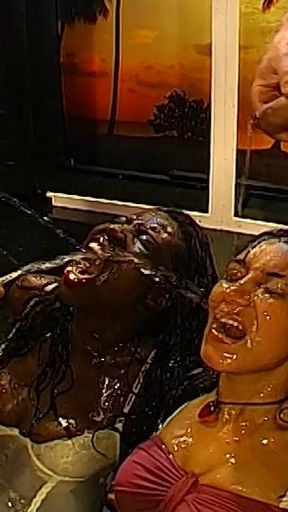 Ggg - Wet Pissing Orgy with Horny Babes Sucking Cocks