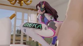 D.VA OVERWATCH COMPILATION 2 3D CARTOON HENTAI