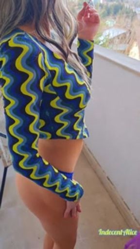 Do you want smoke a tigarette with me in the morning?