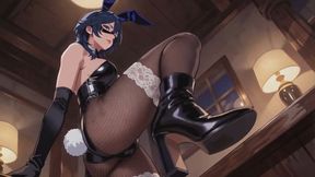 Trampling Stories #15B: Bunny Goddess and the Cock Box Confession (Animated)