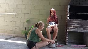 MIA - Take care of my feet, old bitch!