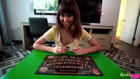 Spoiled Sis: Ouija board game with Riley Reid hd porn