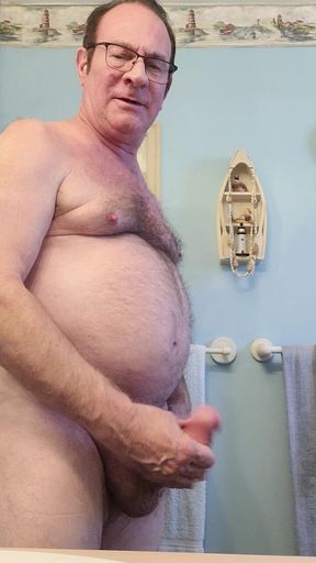 Daddy stroking