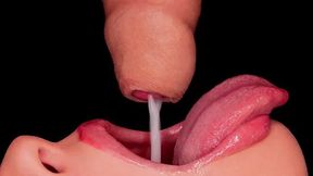 Sensual Foreskin Milking Blowjob Makes You Cum Twice