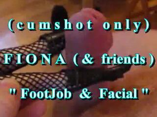 B.B.B. preview: Fiona (&allies) Footjob & Facial (spunk fountain solely)