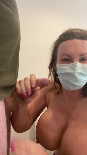 Quarantine Hook up Handjob Cum