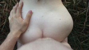Big Ass Fit Girl Fucks In The Forest On The Ground