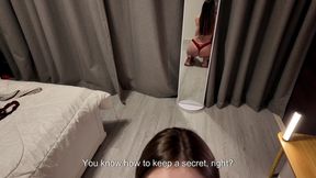 Stepson Helped His Stepmom Get Rid of Unnecessary Panties