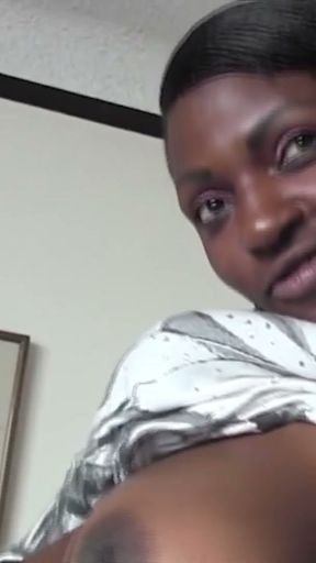 Nasty Amateur Zulu Girl Jizzed in Fake Job Interview   Clip 1