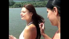 Wild Lesbian Love at the Beach