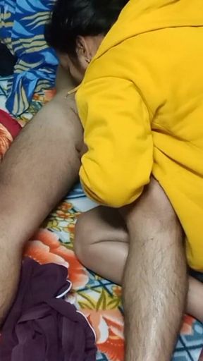 New Young Couple Having Romance.