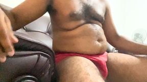 Rich Kerala Manager Daddy Underwear &amp; Big Cock