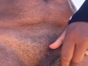 HIKING with MY STEP DAD got NAKED & PLAYED caught HIS UNCUT BLACK COCK MEAT