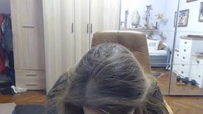 Step-gr*nny Face Fucked Cum Dump