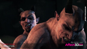 Amalia in the Wonderland Part 3 - 3D Fantasy Animation by Monica Rossi