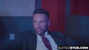 Donato Reyes moans as Scott Carter savors his tight ass
