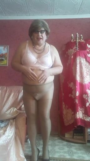 Memorable moment from "Bbw Irene undresses"