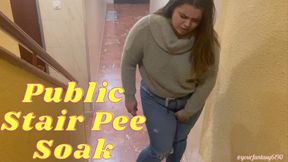 Public Stair Pee Soak