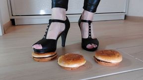 Perfect heels for crushing food