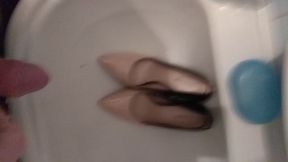 Piss over heels