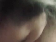 My first titty fuck on my dildo (more on OF)