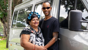 fat granny all holes destroyed on the bus ride