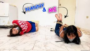 My Nanny And I Were Hogtied And Gagged By Two Girls