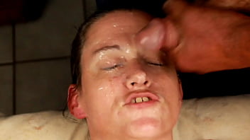 Dirty Dees amateur homemade double facial ball draining