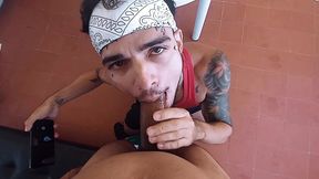 latin black mamba on my terrace!!! by leo bulgari & andy black