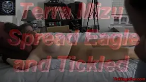 Ticklish Brunette Can't Escape Ear & Belly Tickles