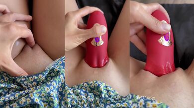 FPOV: CRAZY PUSSY LICKING TOY MAKE ME BIG SQUIRT exclusive for shorties