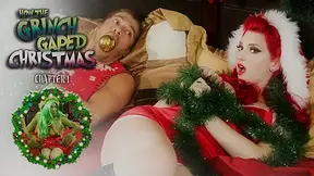 Joanna Angel & Xander Corvus & Amber Ivy in How The Grinch Gaped Christmas - Chapter 1 Scene