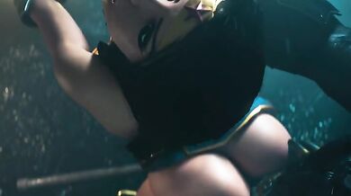 Wonderwoman gets Railed by Batman