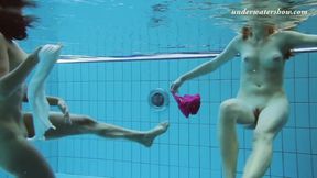 Blooming Lera and Sima - xxxwater video - Underwater Show