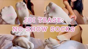 NO SHOWS SOCK JOI