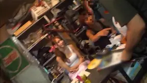 Nami Aino Rides Cock - Skinny Asian Milf with Big Tits Sucks Fucks