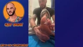 Cliff Jensen Does A Foot Tease For Foot Freaks