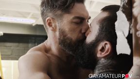 Hardcore bareback butt ramming in the construction site by babe studs Markus Ka