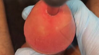 Electro and anal torture: cumshot, toys, cbt, and sexs
