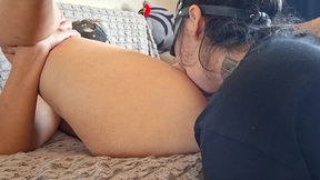 The most urgent pussy eating lesbians, cunnilingus, licking pussy until parents come home