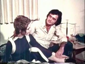 Vintage porn compilation with blowjob scene and lovely seduction