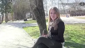 Year Blond Jess Does Her 1st Porn Casting