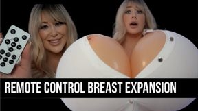 Remote Controlled Bimbo Breast Expansion