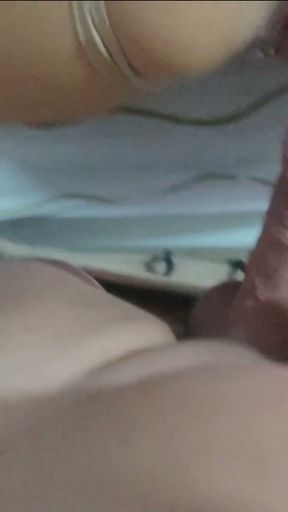 SPYING ON MY STEPSISTER, I CUM ON HER BEFORE MY PARENTS ARRIVE   Clip 1
