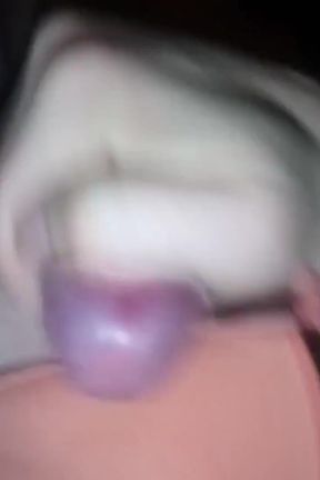 Leatransteen cum in an Orange bra